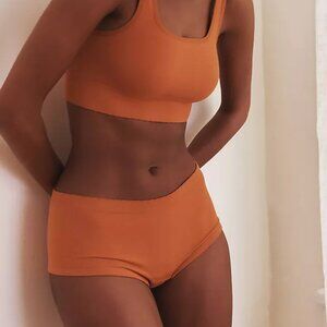 The Myles Seamless Hipster Brief by Anthropologie (NEW orange)